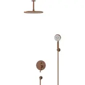 Maxaro Radius Regendouche Inbouw | Koper 30 cm Regendouche Eéngreeps