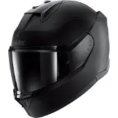 Shark D-Skwal 3 Blank Mat Zwart Mat KMA Integraalhelm Maat L