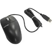 HP USB Optical Scroll-muis - 2 knop(pen) - bedraad - USB - zwart Jack
