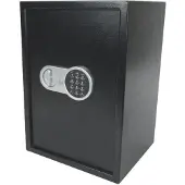 Perel BG90020, zwart, met codeerapparaat, sleutel, 43 liter, staal, 1 legplank, batterij