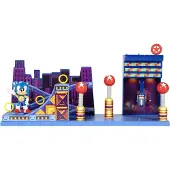 JAKKS Pacific Studiopolis Zone Sonic Construction Game 6 Cm Goud Kinderen