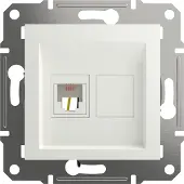Schneider Electric EPH4170121D RJ11-telefoonaansluitdoos Asfora Wit (RAL 9003) 1 stuk(s)