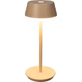 Konstsmide Tuin Tafellamp Lyon | 2.5W LED | Zand Aluminium | 2700K/3000K/4000K | IP54 | RGB | Dimbaar