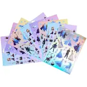 Undercover Stickerboek frozen met 8 vellen