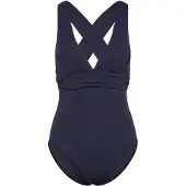 Seafolly - Women's Collective Cross Back One Piece - Badpak 36, blauw