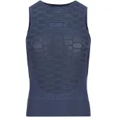 Q36.5 Basislaag 1 Marineblauw ondershirt met bandjes, Maat Z/M
