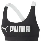 Puma Fit Medium Impact Sports Top Zwart XS Vrouw