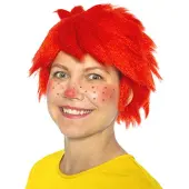 Metamorph Pumuckl Pruik - Kostuum Pruik Voor Carnaval