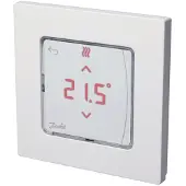 Danfoss Icon2 inbouwruimtethermostaat 24V, met LED-display-versie, inbouw, 088U2125