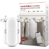Switchbot Curtain - (I Rail) - Wit - Smart home - Smart Gordijn - Automatisch gordijn