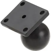 Ram Mounts RAM basis vierkant, AMPS, C-formaat, Tablethouder, Zwart