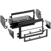 ACV 2-DIN frontpaneeladapter met opbergvak voor Ford / Mercury zwart