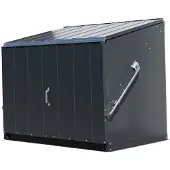 Trimetals Opbergkast stoweaway tm11000 fietsenberging antraciet | 88x136x112