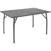Greemotion tuintafel Toulouse, 140 x 90 x 72 cm, ijzergrijs