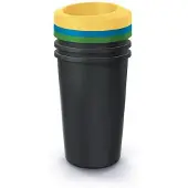 Prosperplast Compacta R 39x39x85 Cm Recyclebak 3 Eenheden