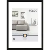 Overig Fotolijst Livorno Kunststof - Zwart - 50 X 70 Cm