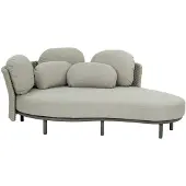 Apple Bee Chill Out Dagbed Aluminium Taupe midden Grijs