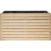 Westmann Houten verhoogde plantenbak moestuin asket xl 160x70x90cm