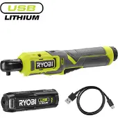 Ryobi Accuschroefboormachine 4V USB RR14W4-120G, 4V, inclusief 1 batterij
