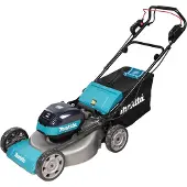 Makita LM002G, kantelmaaier, geschikt voor oppervlakken tot 3400 m², maaibreedte 53,4 cm, snijhoogte instelbaar van 2 tot 10 cm, 2800 RPM