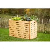 Westmann Houten verhoogde plantenbak moestuin asket l 130x70x90cm
