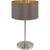Eglo Tafellamp Maserlo, bruin / roest, Woon-/ Eetkamer, metaal, Modern, Tafellamp