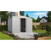 Globel Metalen Tuinhuis Tower - Aluminium - 308x247cm - Dubbele Deur