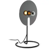Wever & Ducre Mirror Tafellamp Black Matt|Black Chrome
