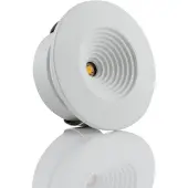The Light Group Downlight MiniOne Fixed, dimbaar, wit / opaal, Woon-/ Eetkamer, Aluminium, Modern, downlight