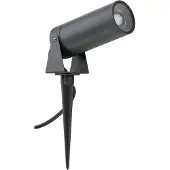 LCD LED prikspot 5131, zwart, aluminium, glas, Schuko stekker 5131, zwart, Aluminium