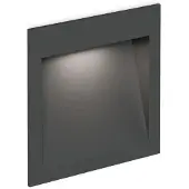 Wever & Ducre Oris Outdoor Inbouw Wandlamp Oris 1.3 | Anthracite Grey