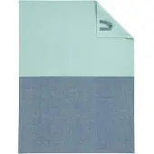 Cawö Theedoek Duo Cuisine Midnight Blue/Mint (Set van 4)