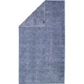 Cawö Douchelaken Noblesse Elegance Allover Night Blue