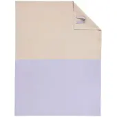 Cawö Theedoek Duo Cuisine Lavender/Linnen (Set van 4)