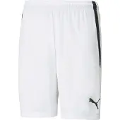 Puma TeamLIGA heren voetbalshort wit zwart maat XL