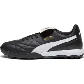 Puma King Top Turf Voetbalschoenen (TF) Zwart Wit Goud
