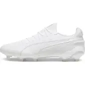 Puma King Ultimate FG/AG White Pack - Wit/Zilver