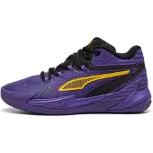 Puma The Dagger uniseks basketbalschoenen, Zwart, Maat 47