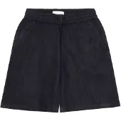 KnowledgeCotton Apparel - Women's Posey Wide Mid-Rise - Short XXL, zwart