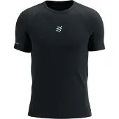 Compressport - Trail / Running kleding - Trail Racing SS Tshirt M Black voor Heren - Maat L - Zwart