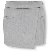 ONLY GIRLS Rok 'KOGBrie' grijs / wit