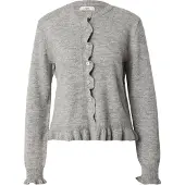 JDY Gebreid vest 'JDYLETTY' lichtgrijs