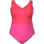 Ulla Popken Badpak fuchsia / framboos