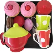 Ecoiffier 100% Chef Cupcakes op Dienlad Speelset - 12dlg.