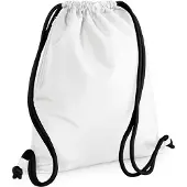 Bagbase Icon Gymsac Sporttas - 11 Liter White