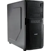 Zalman Z1, Midi-toren, PC, Zwart, ATX, Kunststof, Staal, Komvormig