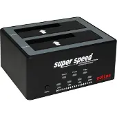 Roline 2.5" / 3.5" SATA HDD/SSD Docking Station, USB 3.2 Gen 1, HDD-kloonfunctie