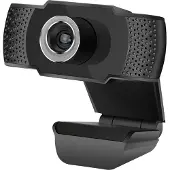C-TECH webcam CAM-07HD, 720P, met microfoon, zwart