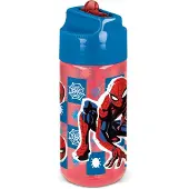 Stor Spiderman Midnight Flyer, 430 ml fles, meerkleurig. Eén maat
