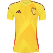 Adidas Tricot 'Belgium 25 Away' geel / oranje / bourgogne